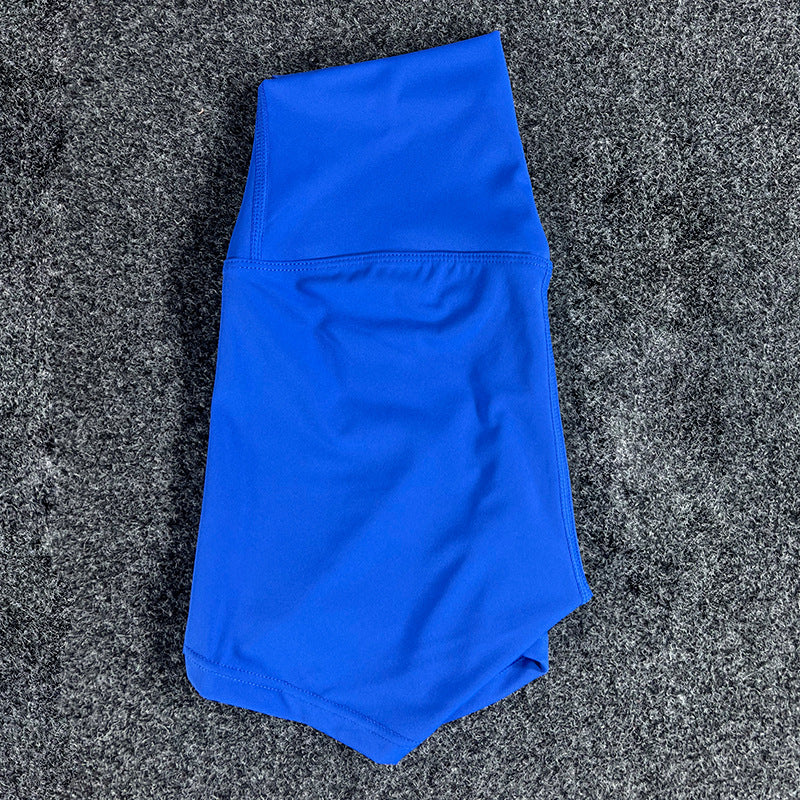 Short de yoga Haute taille Respirant Quick-sèchement Running Sports Cycling Dames