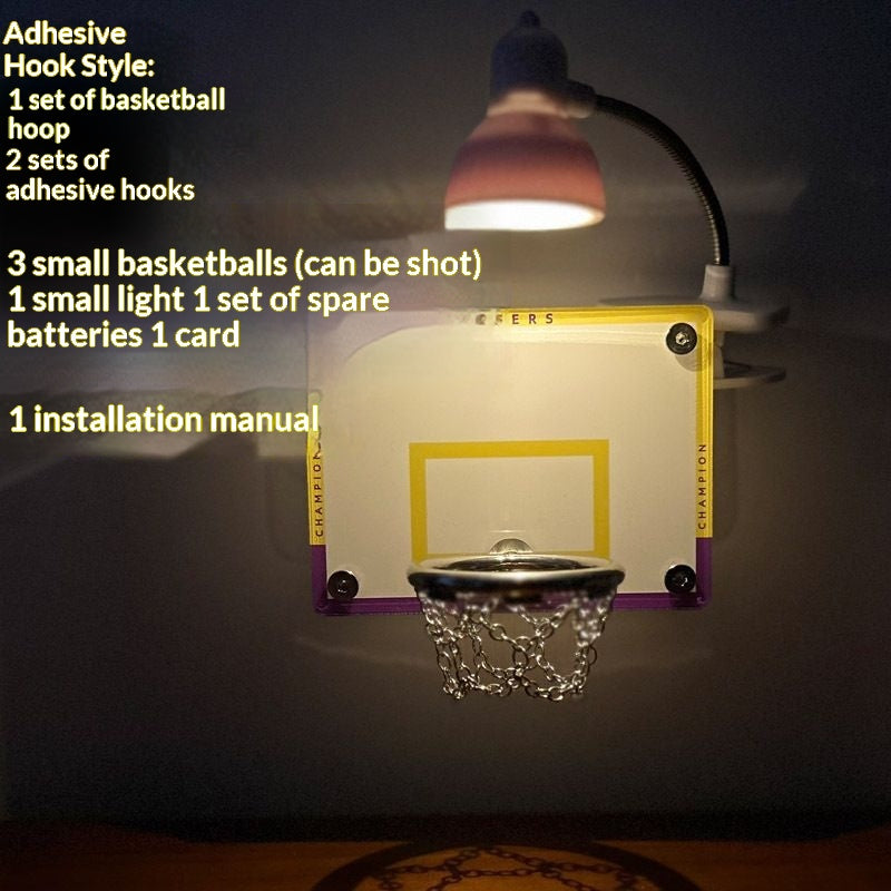 Basketball Hoop Mini Tir Panier Lumière de nuit