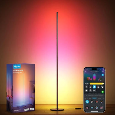 Ligne lumière côté lit Personnalité décorative Strip Corner LED Lampadaire
