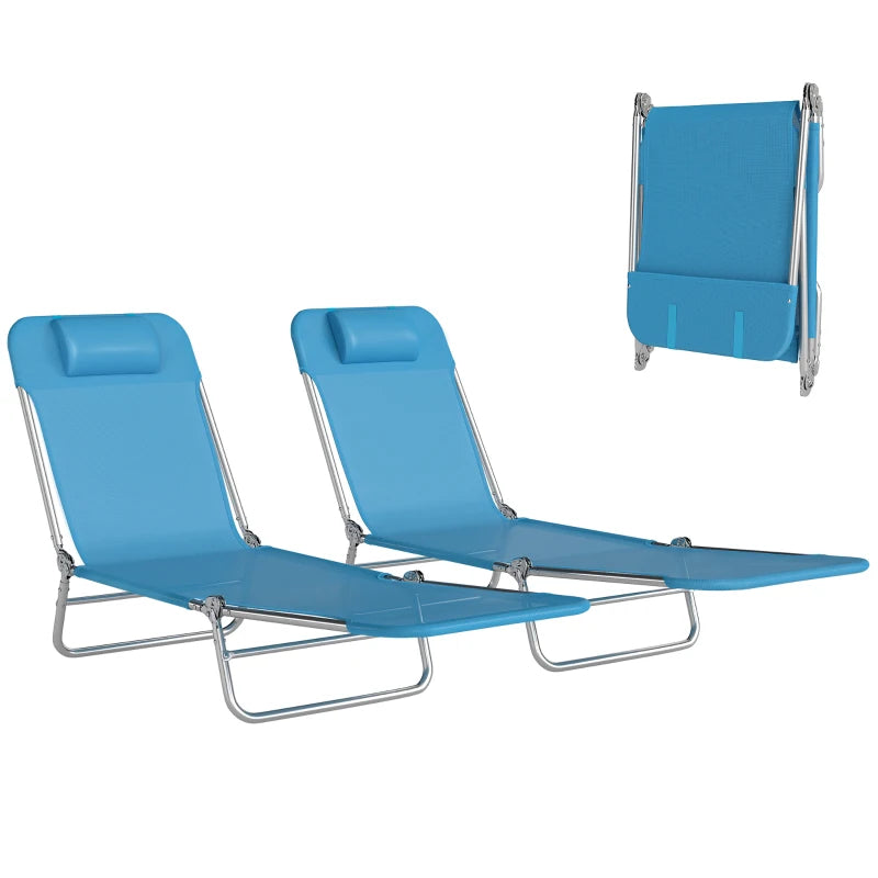 Chaises de salon pliantes 2 pièces