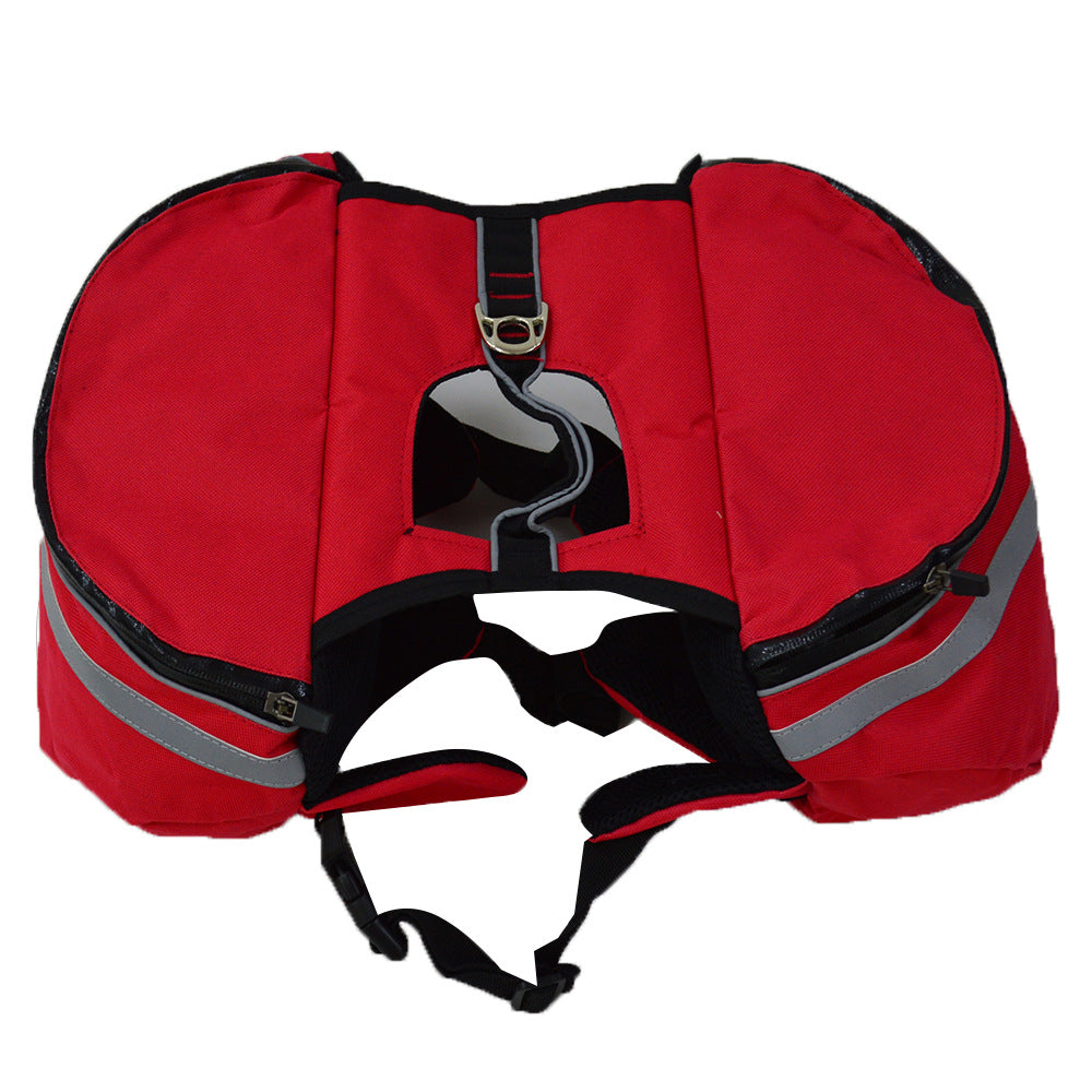 Sac à dos pour chiens de compagnie pour grands chiens avec circonférence réglable de poitrine