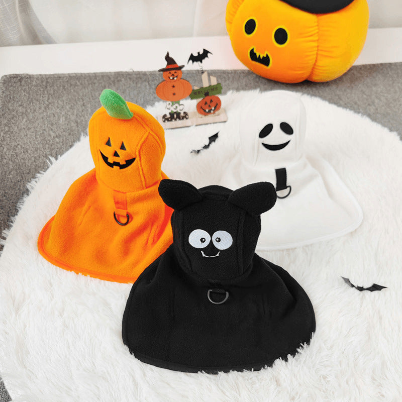 Chat Halloween Pet Cloak mignon vêtements de chien