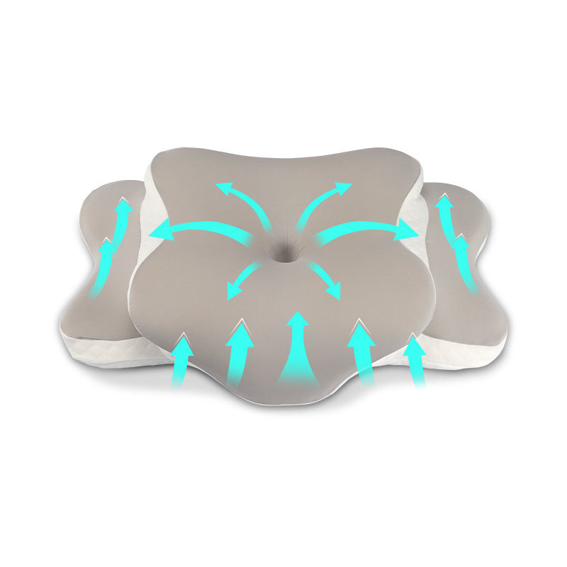 Mémoire papillon Mémoire TK Mousse Zéro pression Soins cervical Collier Oreiller