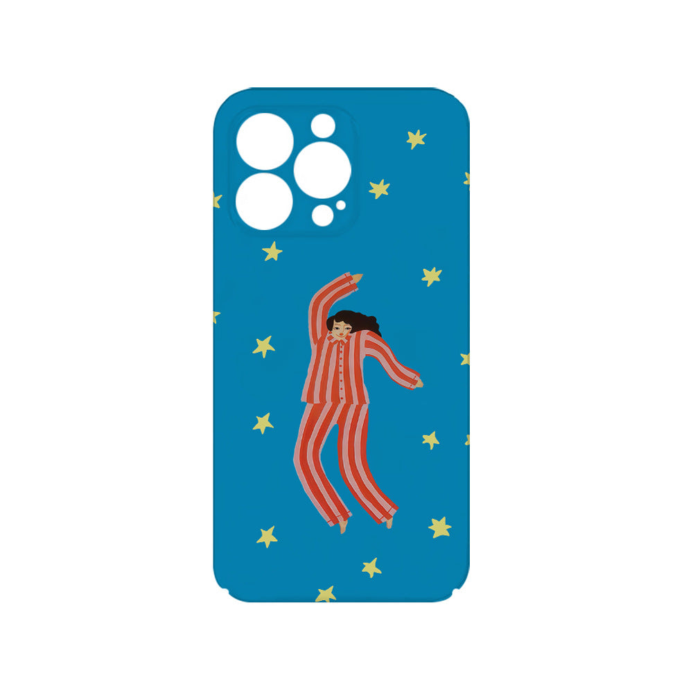 Funny Illustration Feilin Magnétique Deux-en-un cas de téléphone