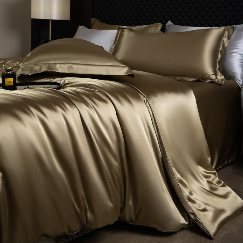 Luxury Real Double Side Silk Naked-Sleep Couverture de couettes