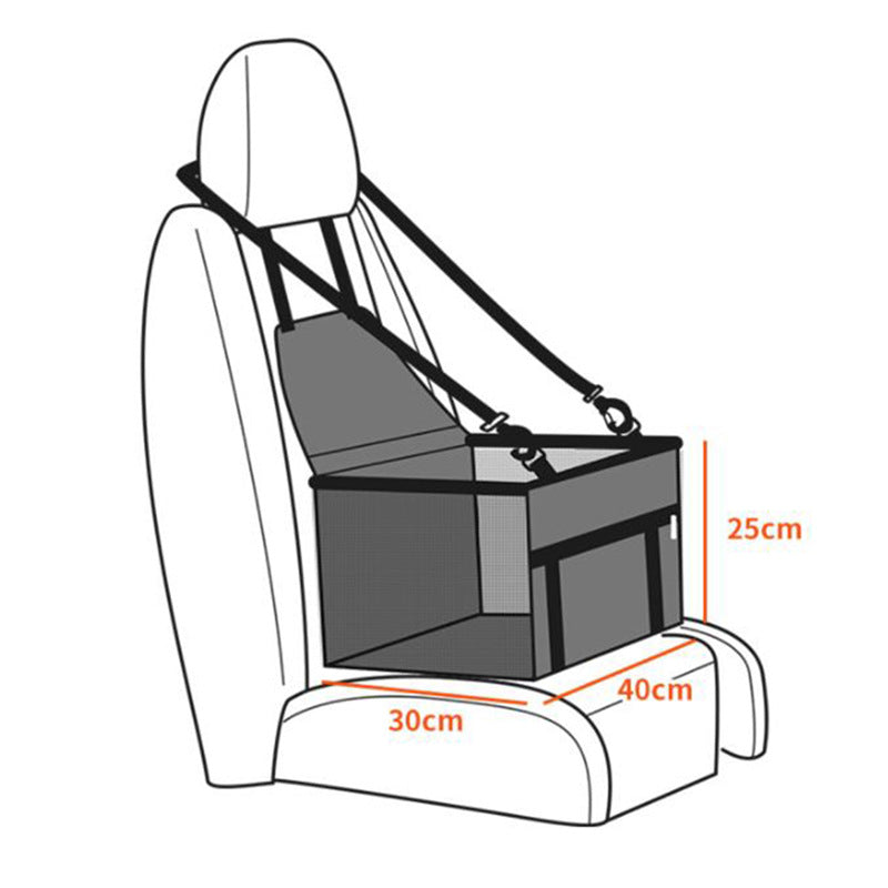 Siège de voiture pour animaux de compagnie Respirant et Portable Pet Bed