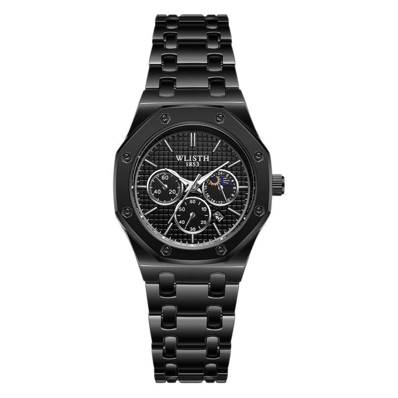 Calendrier des bracelets en acier lumineux pour montre pour femme