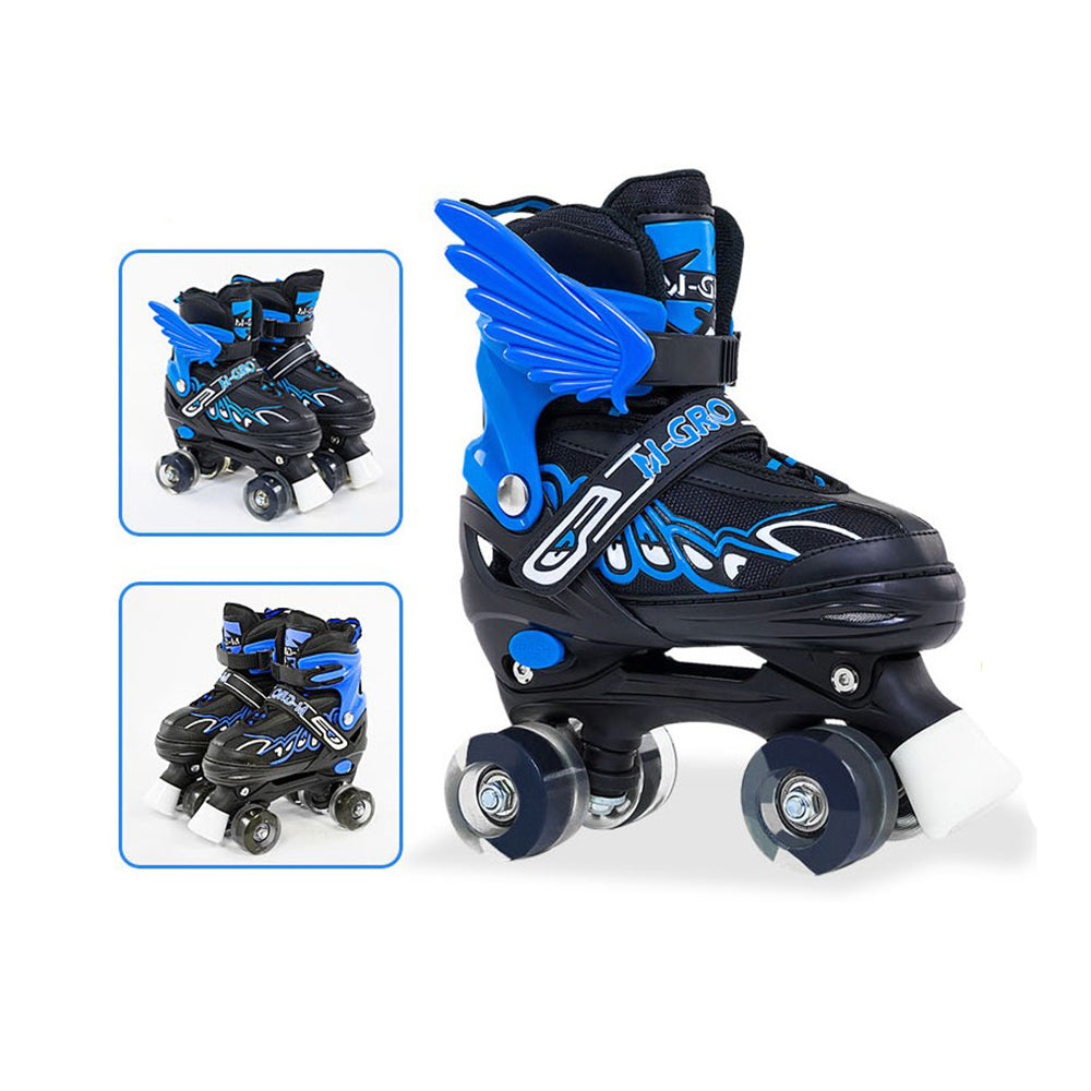 Enfants Patins réglables Roller Patins Garçons Filles Roller enfant 4 roues Sports de plein air S