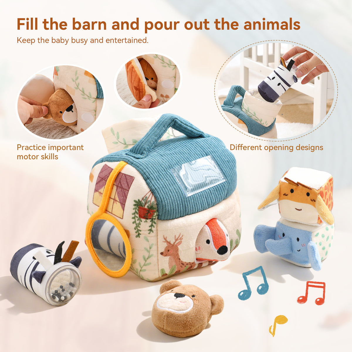 Cotton Plush Puzzle Toy