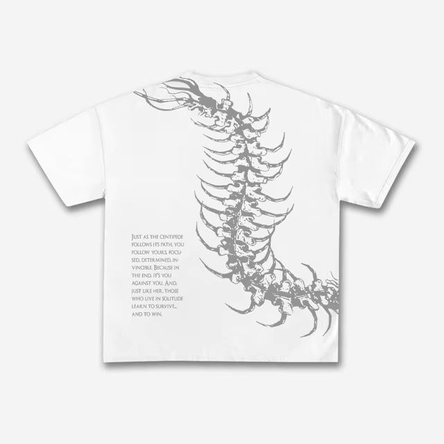 T-shirt imprimé en coton rétro pour hommes