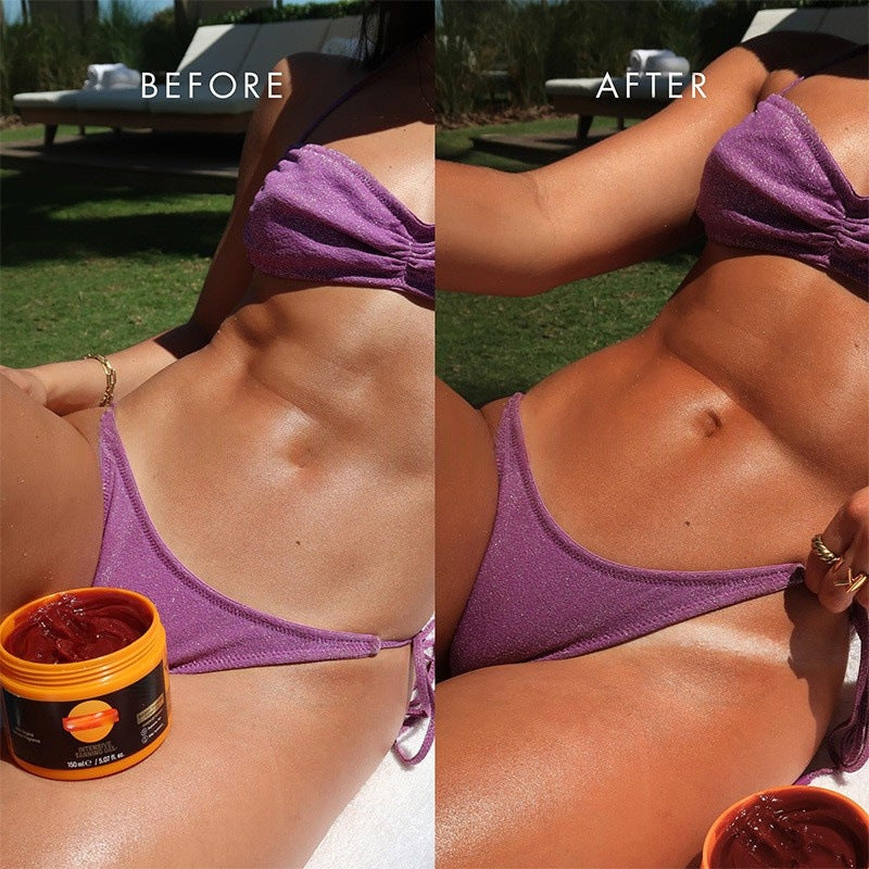 Gel de bronzage du soleil Lotion crème noire