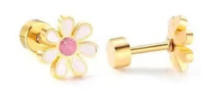 Boucles d'oreilles en acier inoxydable de style européen et américain