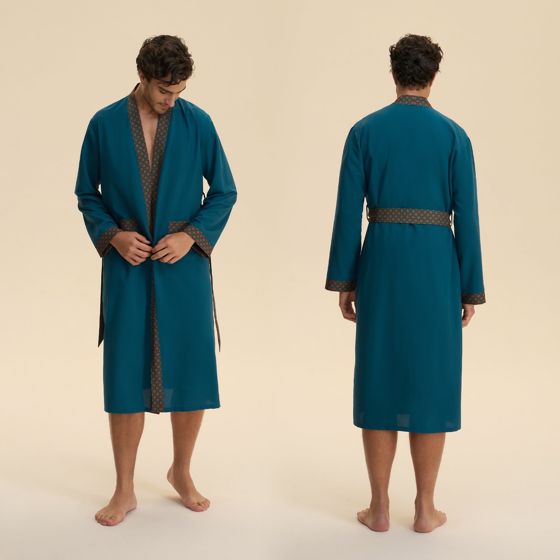 Loose Casual Middle Eastern style une chemise de nuit pour les couples Long coton en forme de nuage Lo