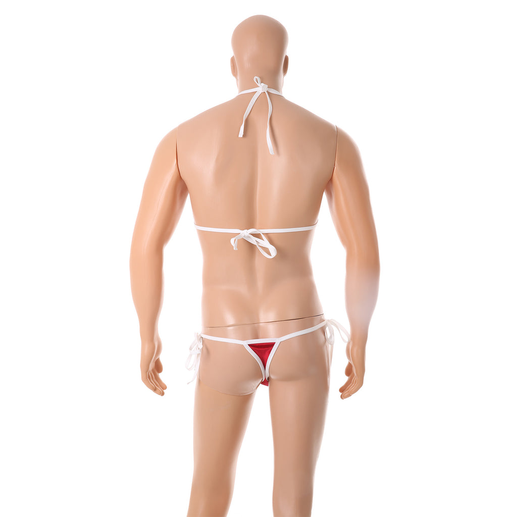 European and American Christmas Adjustable Bow Thong