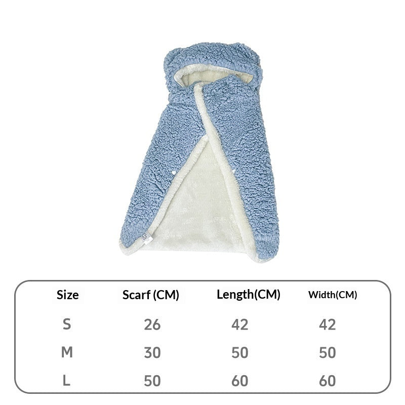 Couverture pour animaux de compagnie, vêtements pour chiens, tenue d'hiver pour chiens de petite et moyenne taille