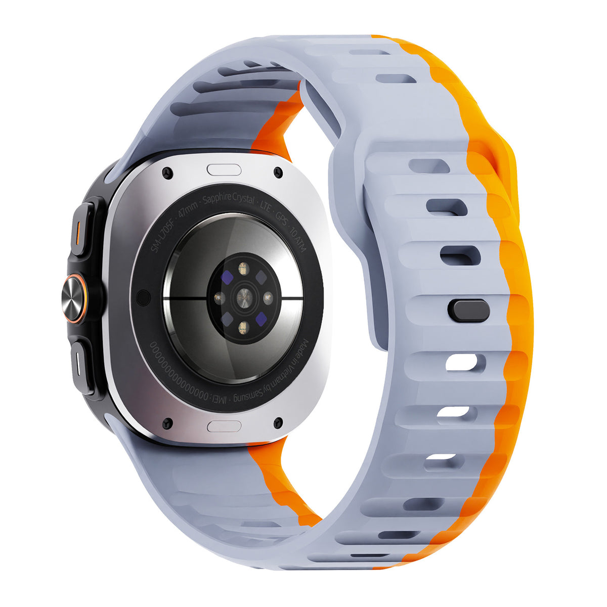 Montres applicables Ultra Wave boucle inverse Silicone 47mm