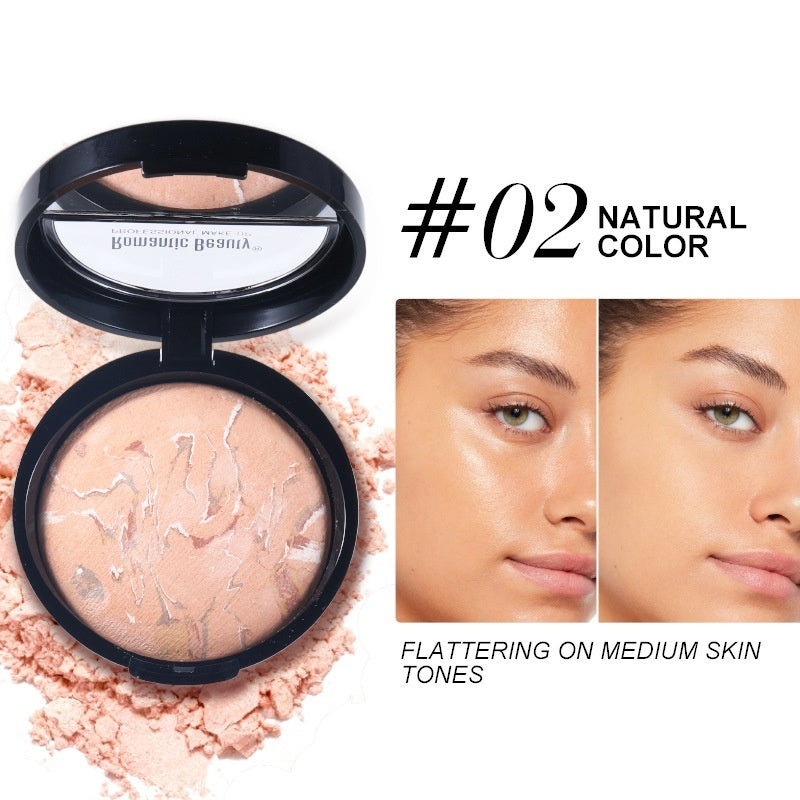 7 Couleur en poudre molle tonifiant lisse silky peau et longue durée de maquillage