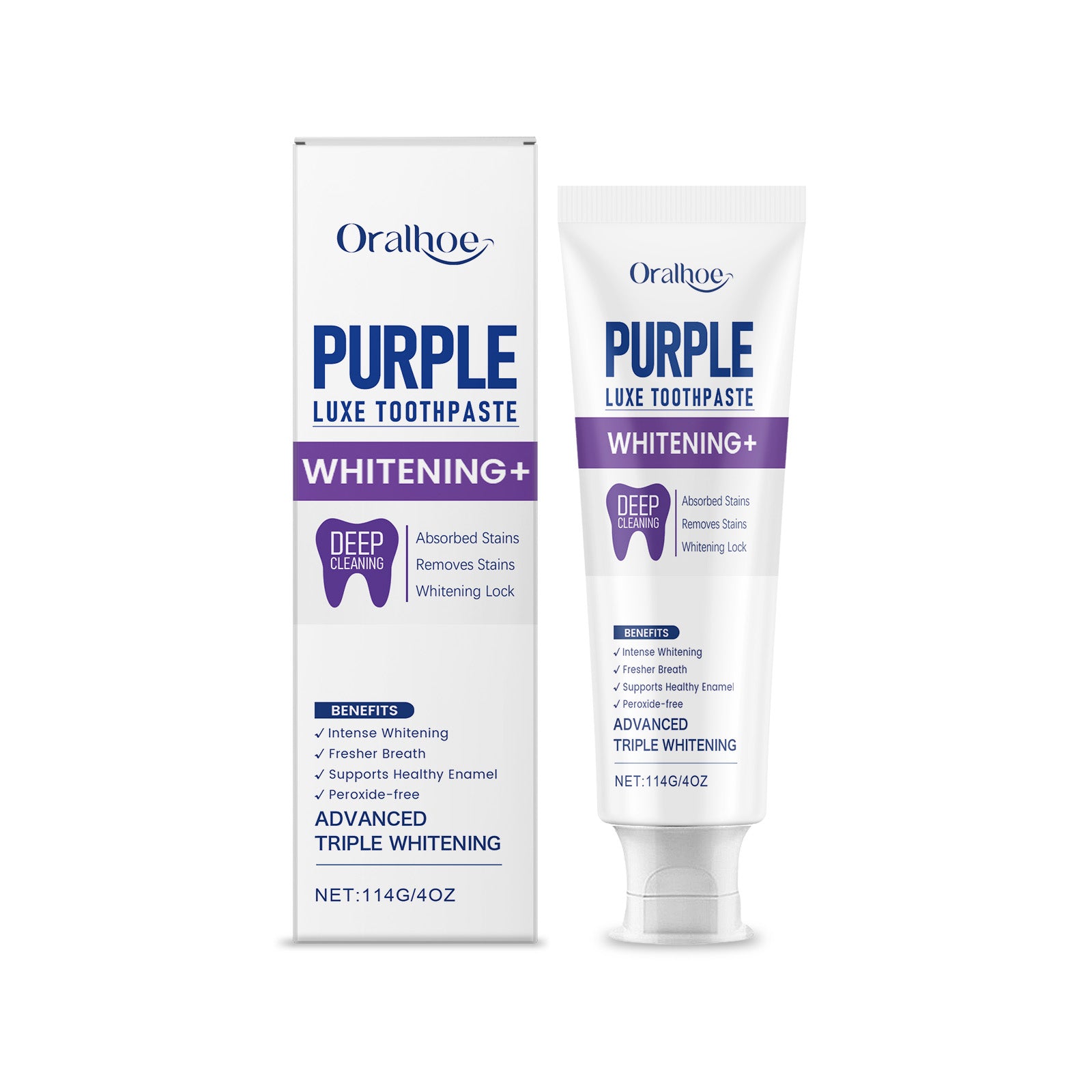 Blanchiment et brillance Dentifrice 114g-box