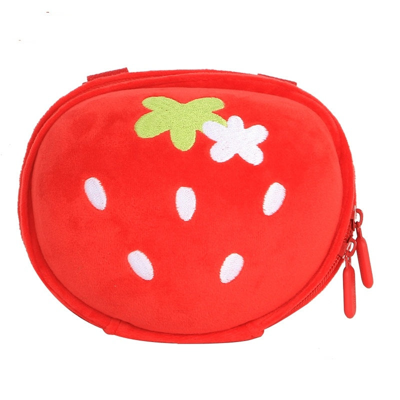 Mignon de fraise Fruit Cartoon Sac Crossbody pour enfants