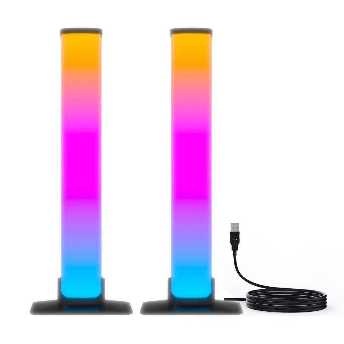 Même écran de musique Rhythm lampe synchrone bureau lumière de contrôle de la voix