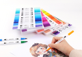 Stylo couleur eau d'encre
