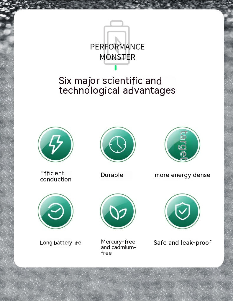 AA No 5 Carbon Zinc Batterie sèche de manganèse Petits jouets