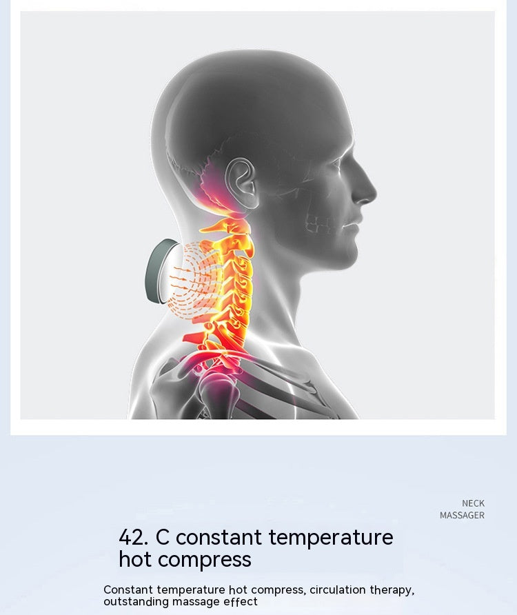 Instrument de massage Cervical Spine Intelligent Pulse Chauffage Physiothérapie Instrument Compr