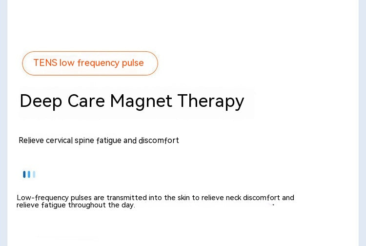 Instrument de massage Cervical Spine Intelligent Pulse Chauffage Physiothérapie Instrument Compr
