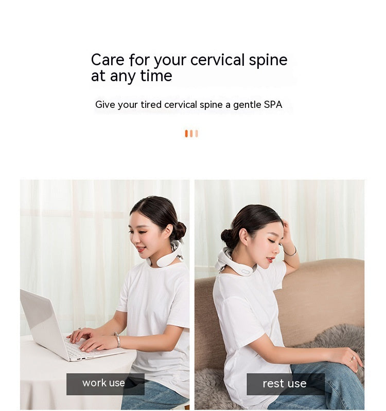 Instrument de massage Cervical Spine Intelligent Pulse Chauffage Physiothérapie Instrument Compr