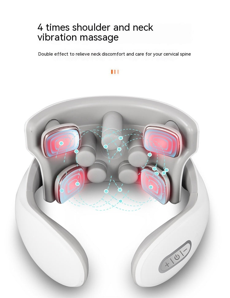 Instrument de massage Cervical Spine Intelligent Pulse Chauffage Physiothérapie Instrument Compr