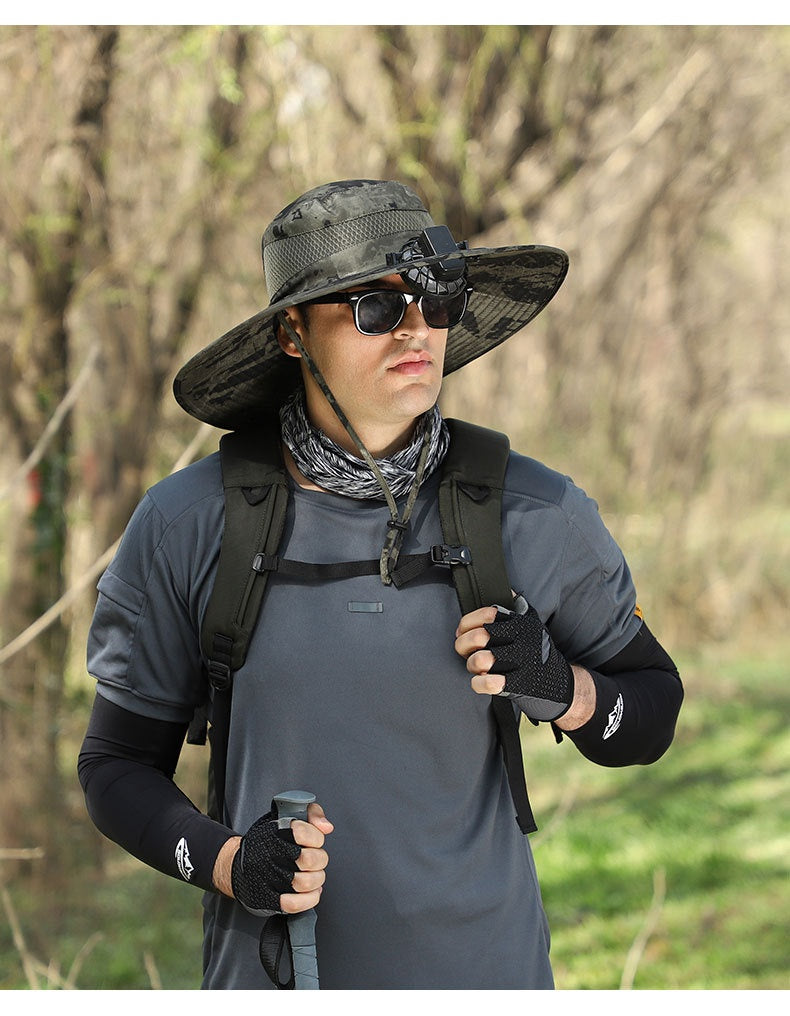 Chapeau de randonnée en plein air pour hommes