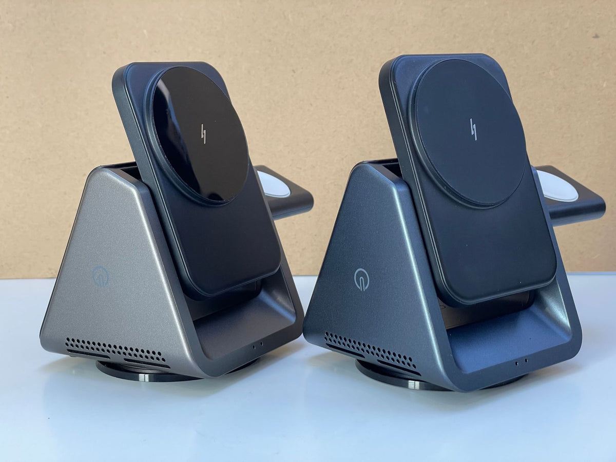 Barre magnétique de chargeur rapide sans fil à trois en un Applicable Watch 15 têtes de set de charge