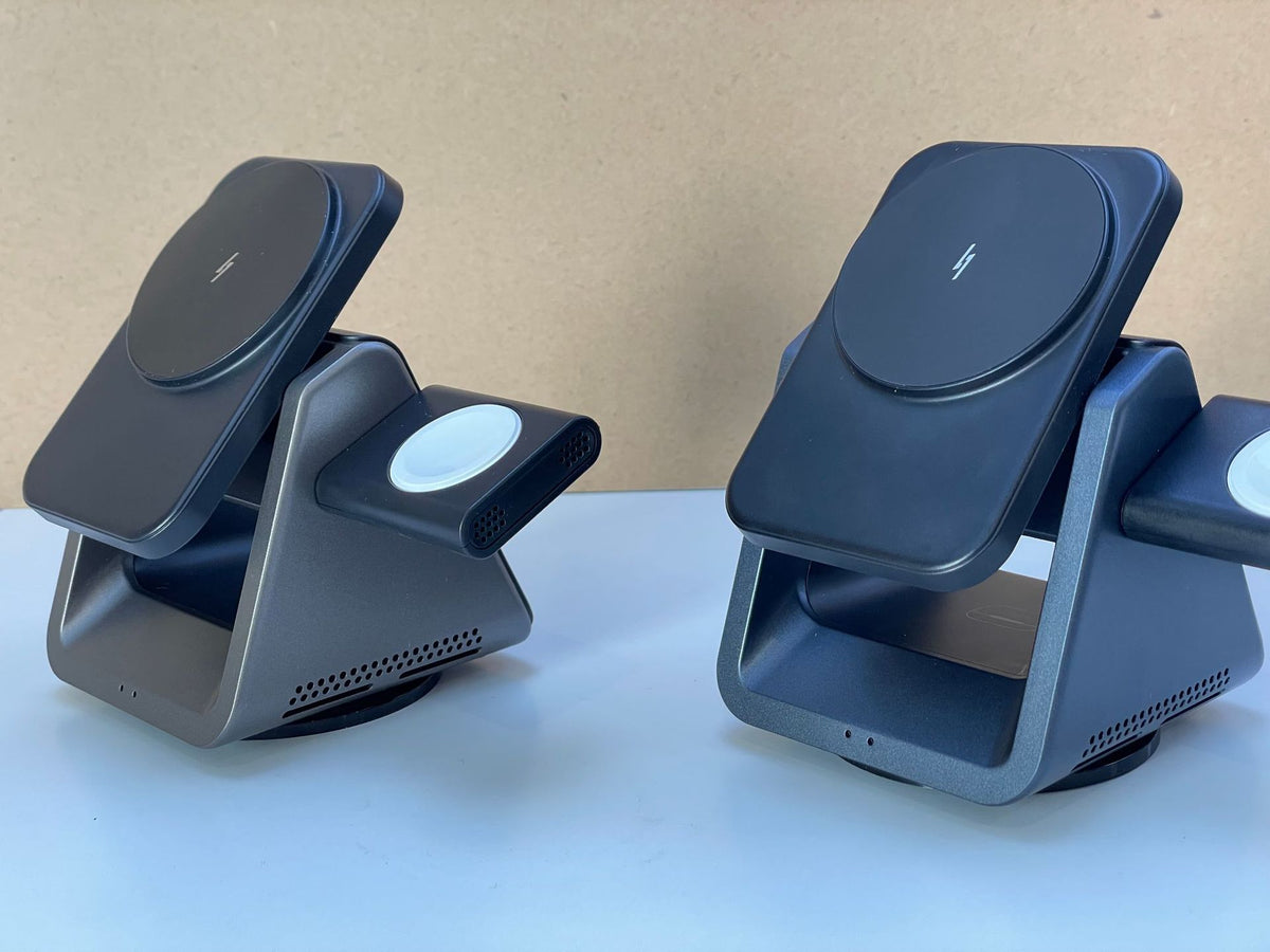 Barre magnétique de chargeur rapide sans fil à trois en un Applicable Watch 15 têtes de set de charge