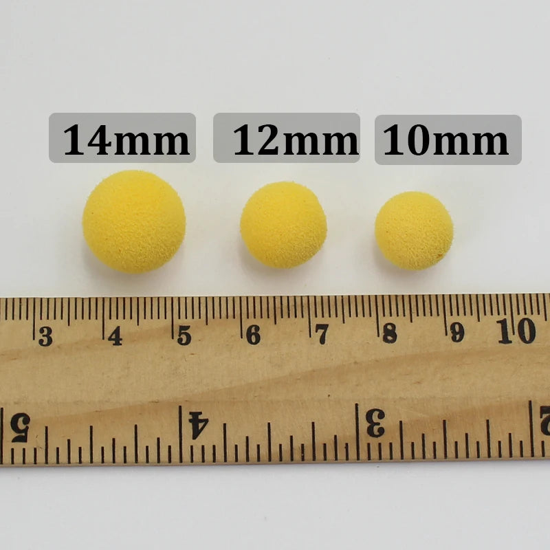 Super Grandes Perles de pêche de flottaison Carpe Pêche Foam Float Inverser Lure Blanc Amour
