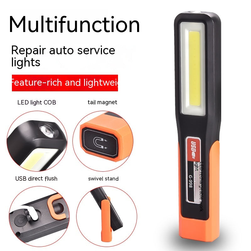 Lampe de travail réparation automatique Super Bright Strong Light Led avec aimant voiture réparation lumière Flash