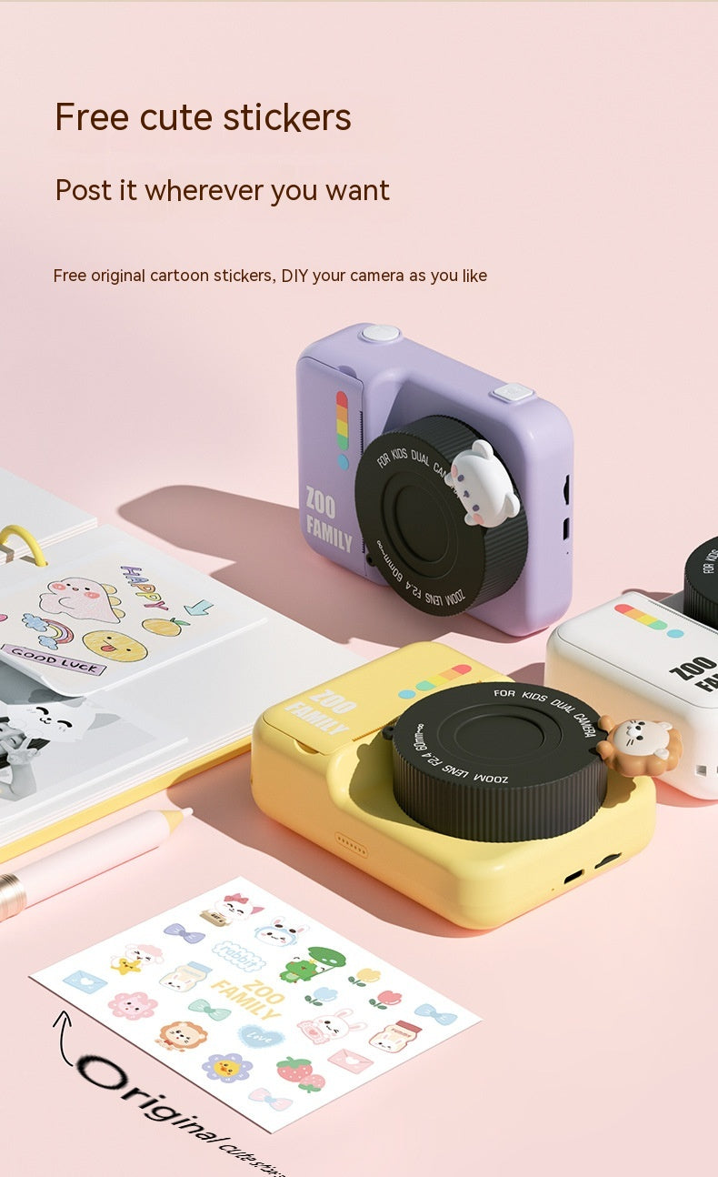Caméra d'impression numérique Mini pour enfants