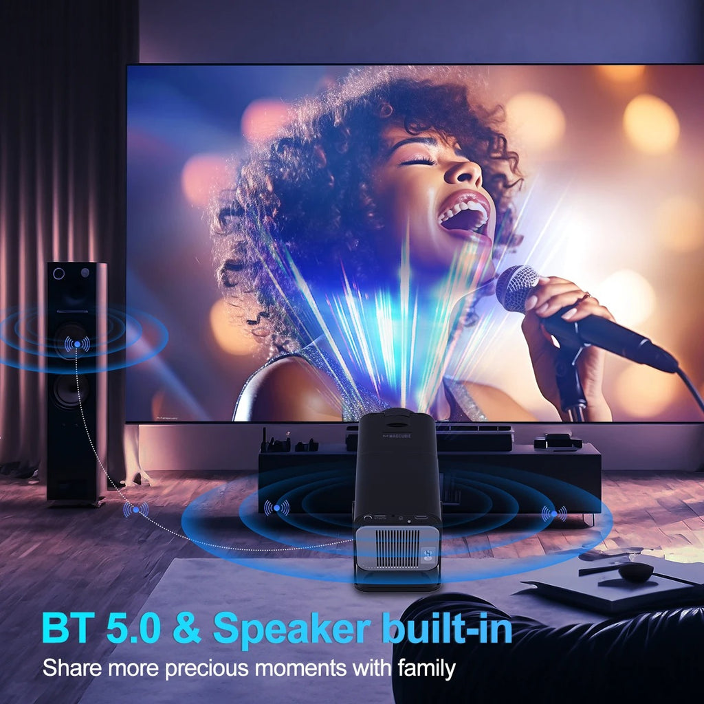 Petit projecteur 4K sans fil WiFi Smart 5G Projecteur