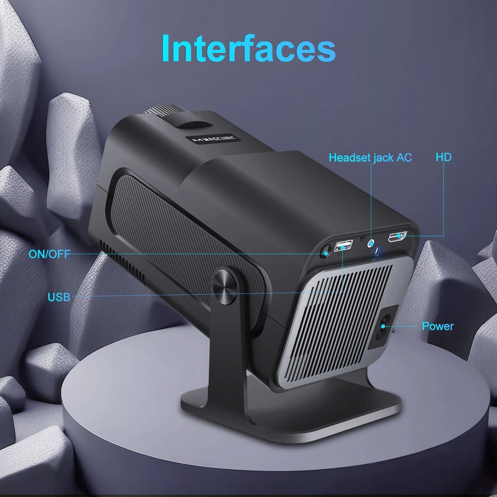 Petit projecteur 4K sans fil WiFi Smart 5G Projecteur