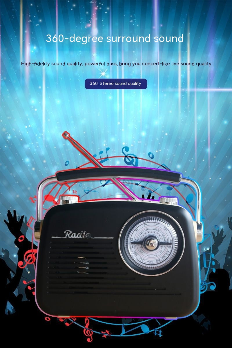 Haut-parleur signal forte stéréo radio portable