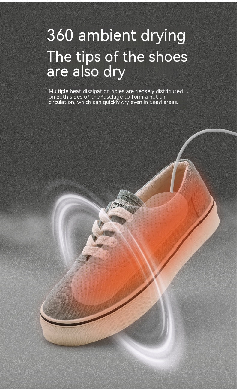 Sèche-chaussures Déodorant désodorisant pour la maison Séchage Portable USB Chauffage en céramique