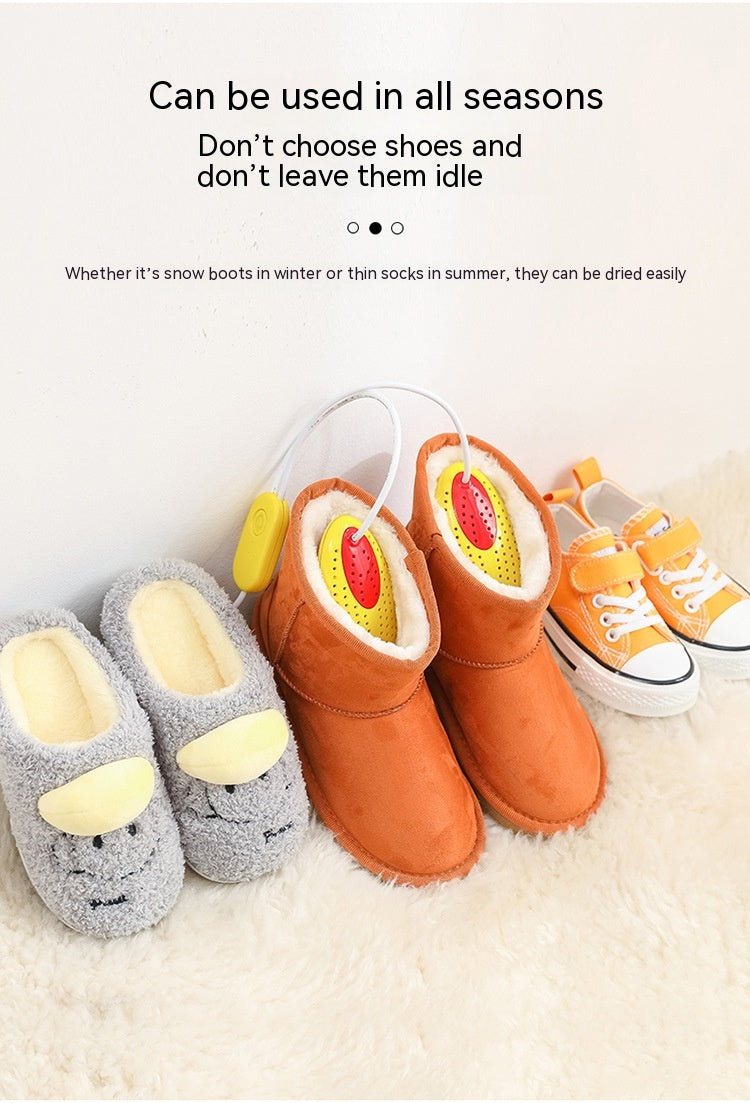 Sèche-chaussures Déodorant désodorisant pour la maison Séchage Portable USB Chauffage en céramique