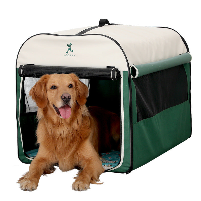 Chien Kennel Warm Grande Maison Cage d'hiver Maison en plein air