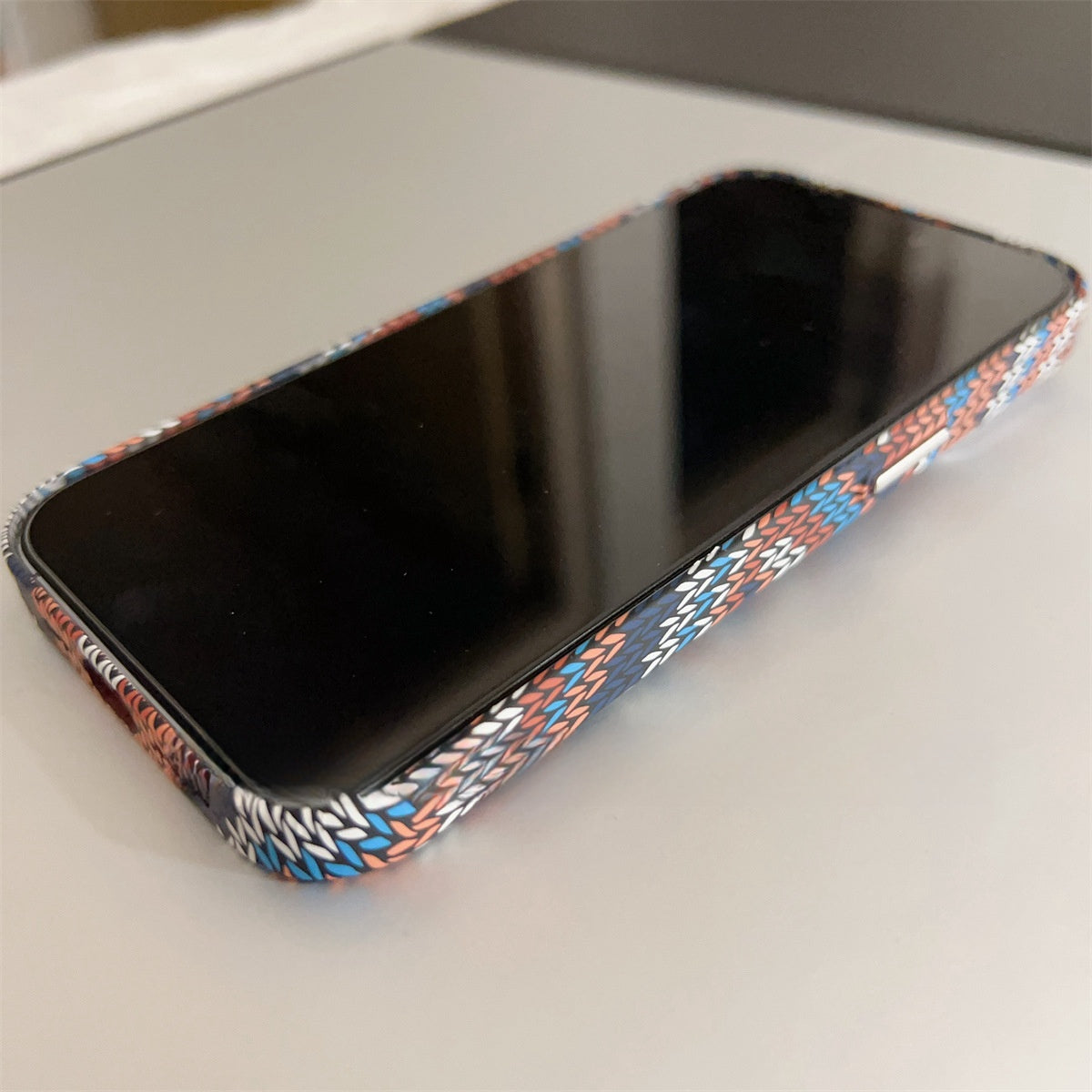 Kevlar Skin Feeling Phone Case Micro Relief