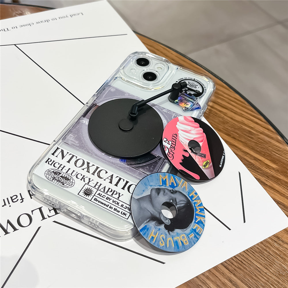 Caricature CD Étui soft tout inclus Étui de téléphone résistant à la chute