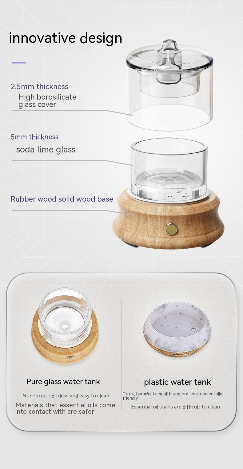 Réservoir d'eau de verre Diffuseur d'arôme