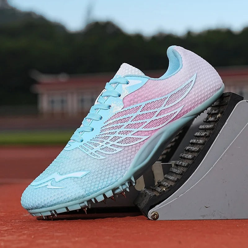 Hommes et femmes Étudiants Concours professionnel Sports Track and Field Spiked Shoes