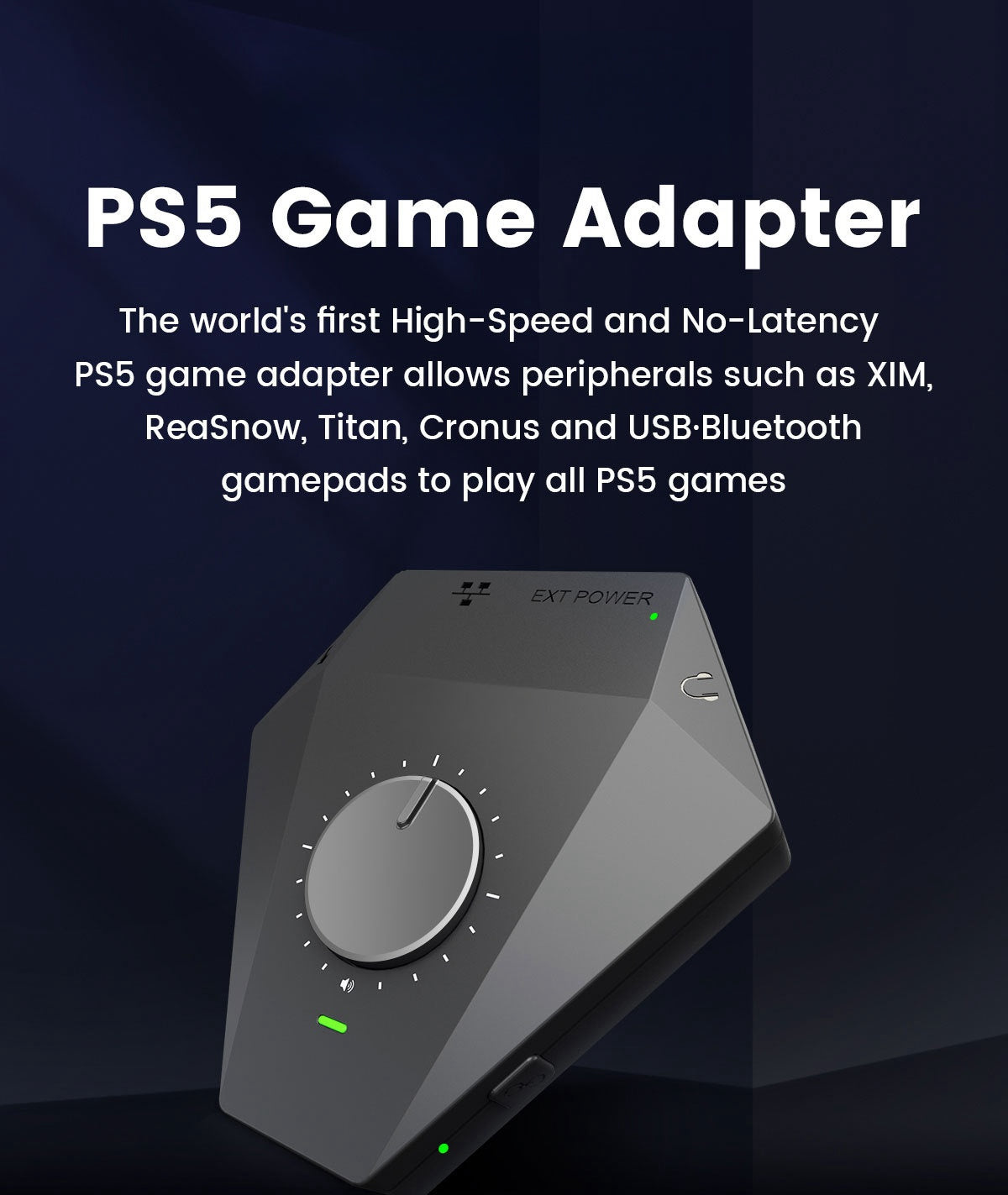 PS5 Jeu Keyboard Mouse Converter P5 Adaptateur Macro Bouton personnalisé
