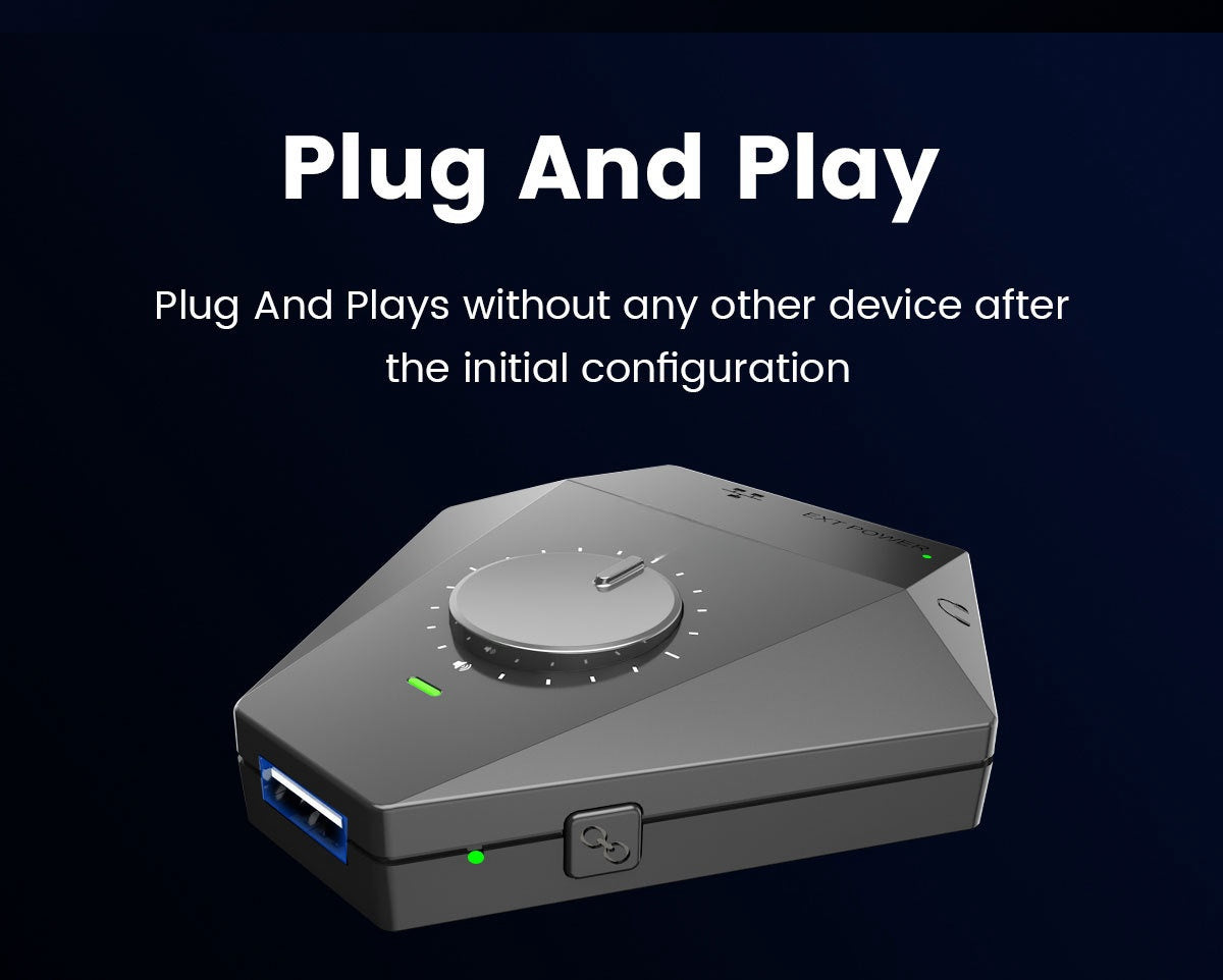 PS5 Jeu Keyboard Mouse Converter P5 Adaptateur Macro Bouton personnalisé