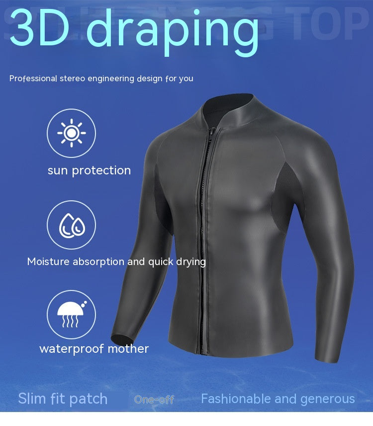 Suit de plongée surf adhésif en cuir