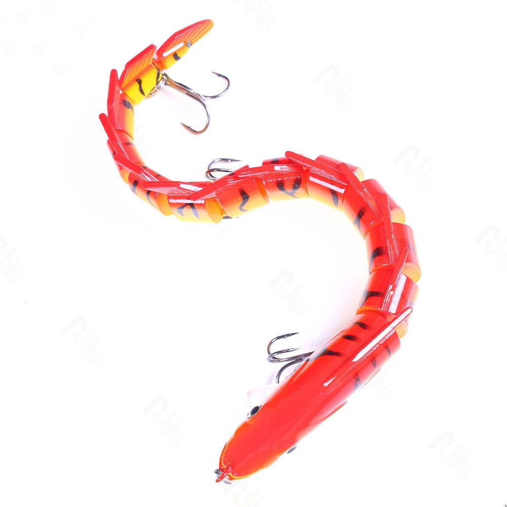 Multisection simulated fish hare-sprinkling